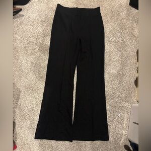 Quince Classic Black Wide-Leg Pants